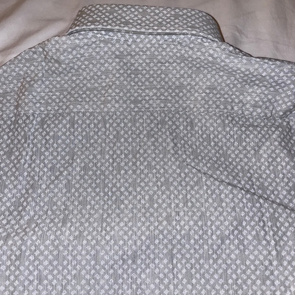 Michael Kors Slim Fit Geometric Grey Print NWT - Picture 5 of 6